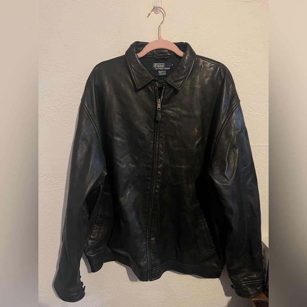 Vintage Polo by Ralph Lauren Leather Jacket